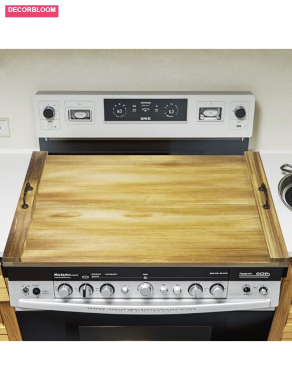 Wood Stove Top Cover for Electric Stove - Cooktop Protector Range Covers